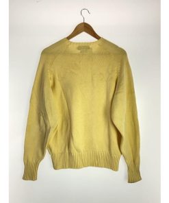POLO RALPH LAUREN◆ニット・セーター(厚手)/M/コットン/IVO/無地